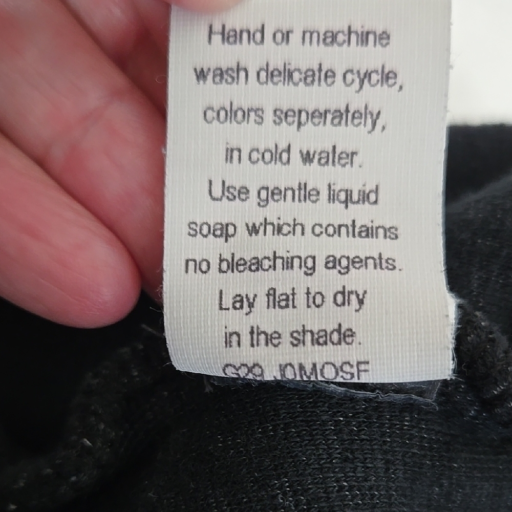 Blue Fish Black Button-Up Coat Size XL - Picture 14 of 14